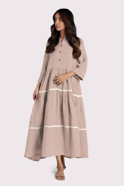 Linen Eve Maxi Dress