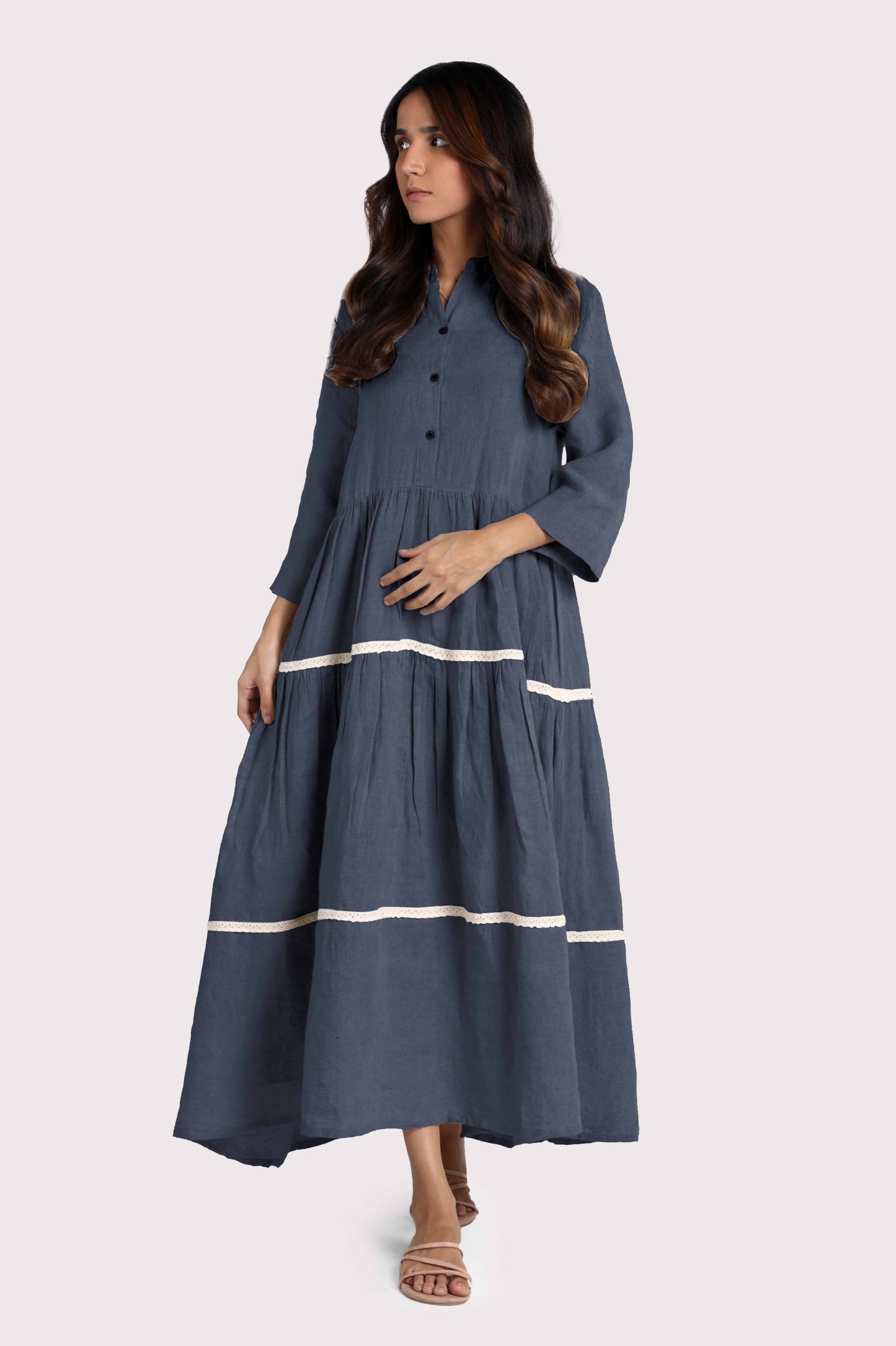 Linen Eve Maxi Dress