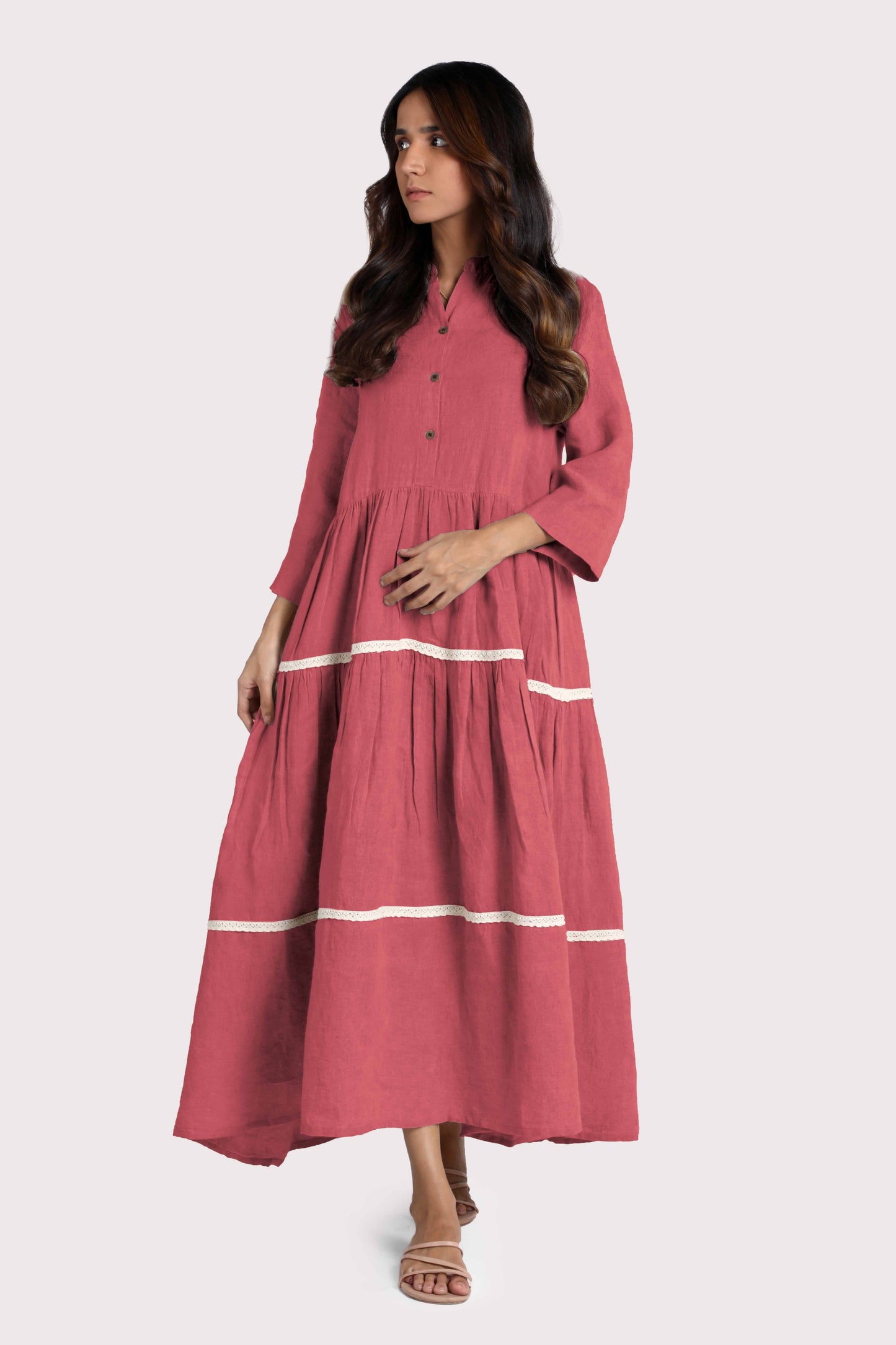 Linen Eve Maxi Dress