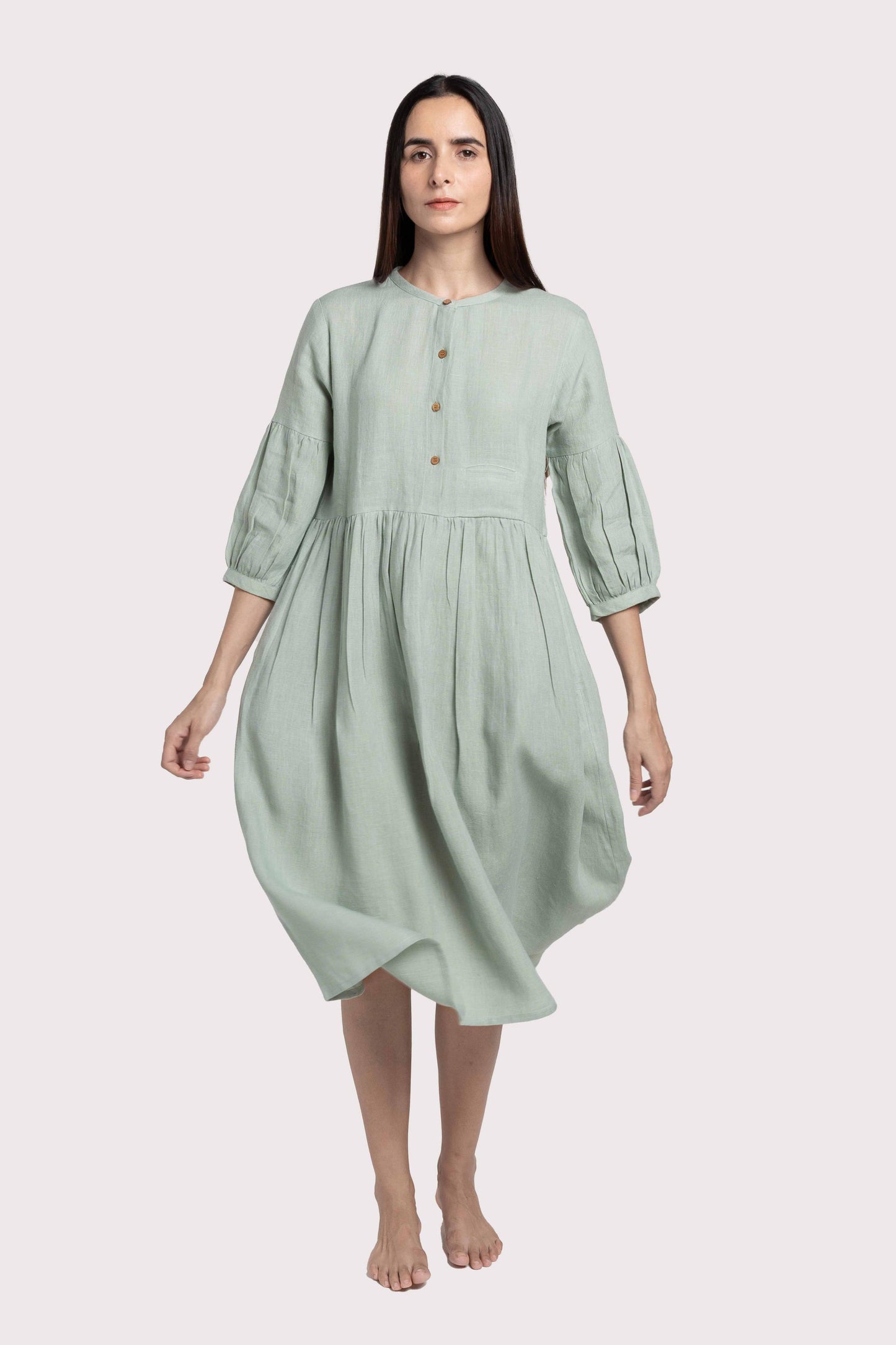 Linen Eleanor Dress