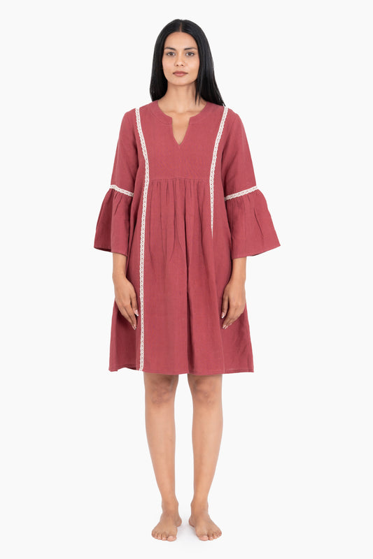 Linen Moana Midi Dress