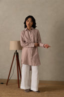Linen Ginger Long Shirt