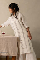 Linen Denise Cross Back Apron