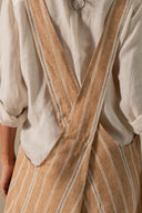 Linen Althea Cross Back Apron