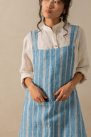 Linen Althea Cross Back Apron