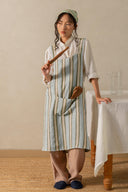 Linen Sylph Cross Back Apron