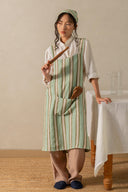 Linen Sylph Cross Back Apron