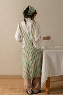 Linen Sylph Cross Back Apron