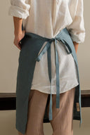 Linen Tie Knot Apron
