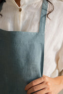 Linen Tie Knot Apron