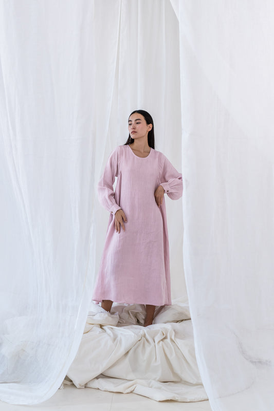 Linen Sandrine Dress