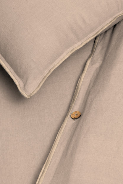 Linen Natural Needled Duvet Cover