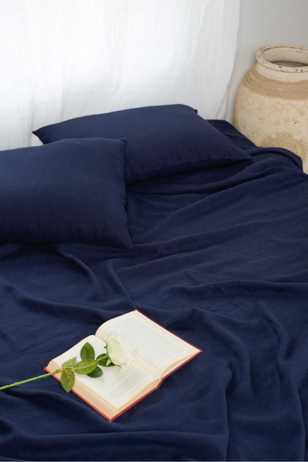 Linen Slumber Solid Bedsheet