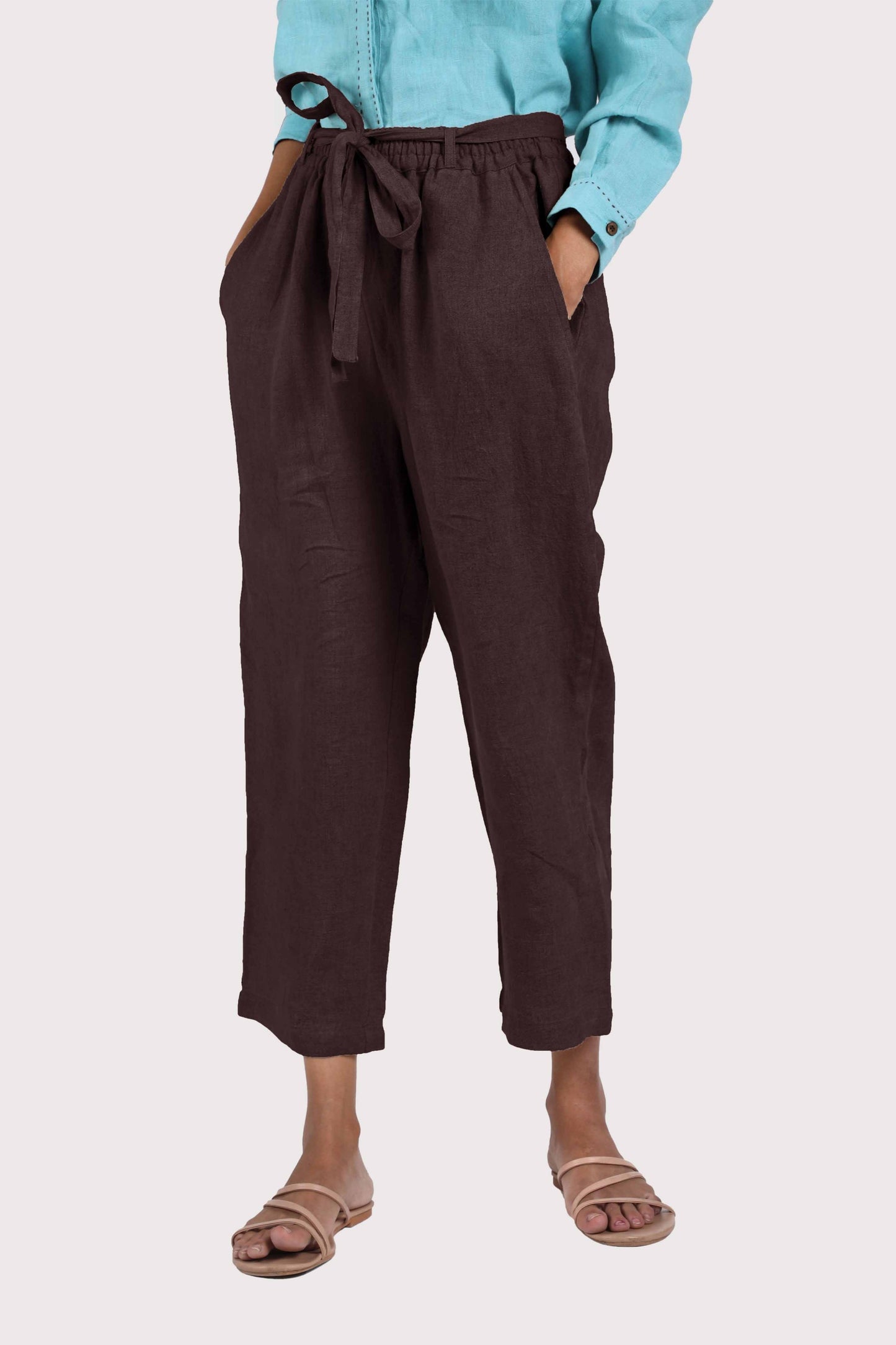 Linen Fleur Pant