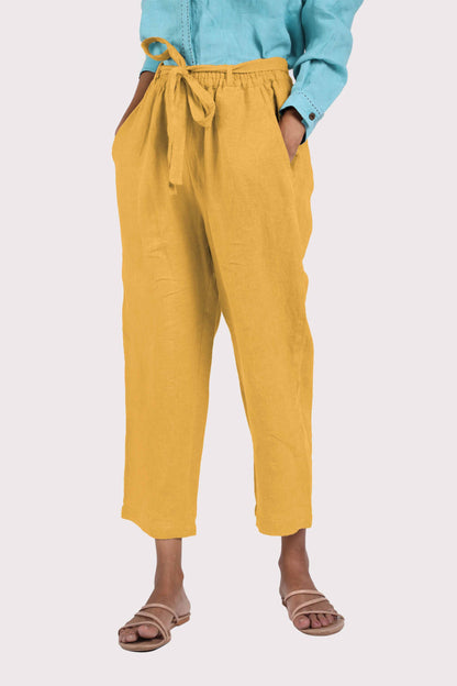 Linen Fleur Pant