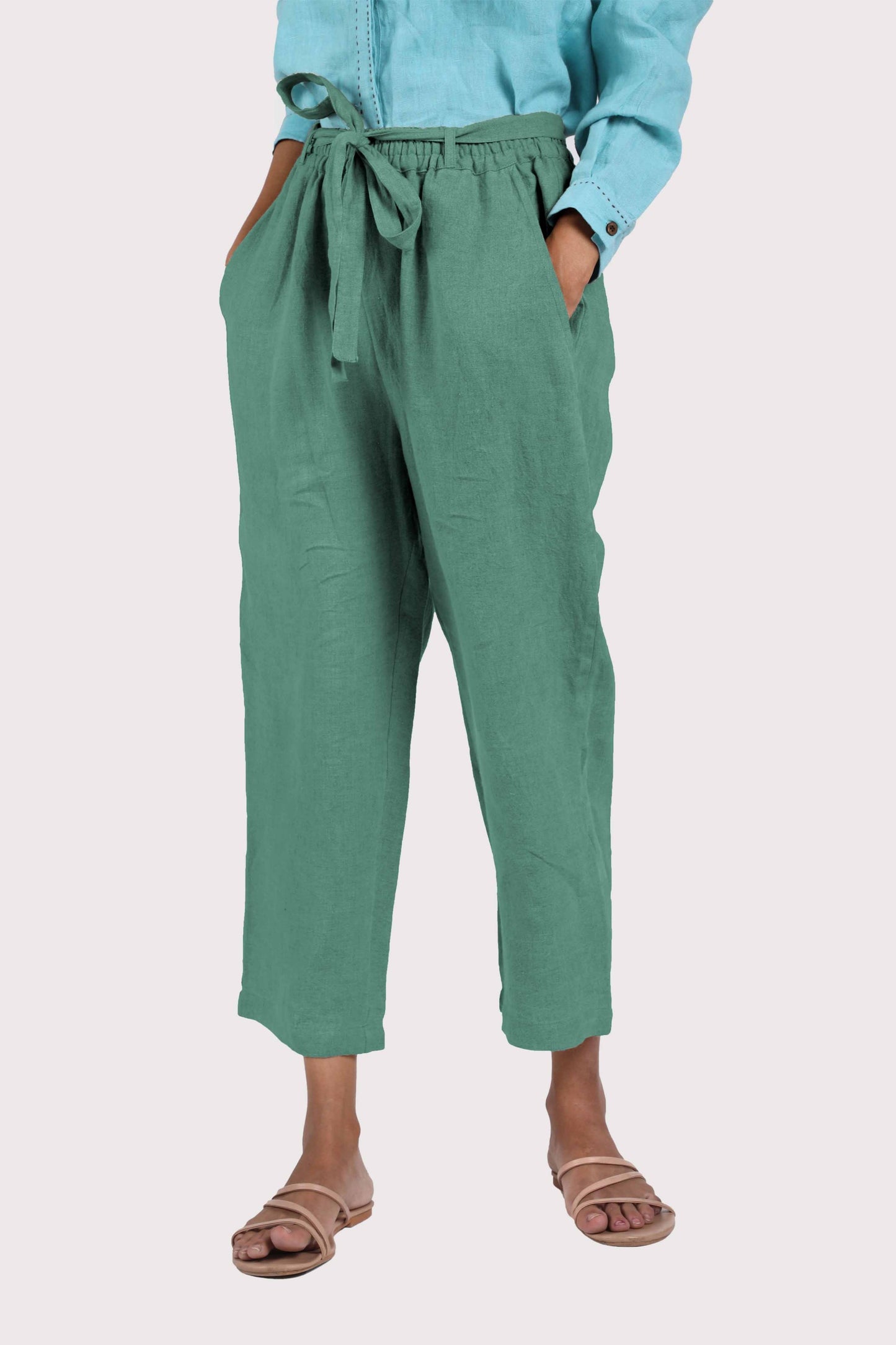 Linen Fleur Pant