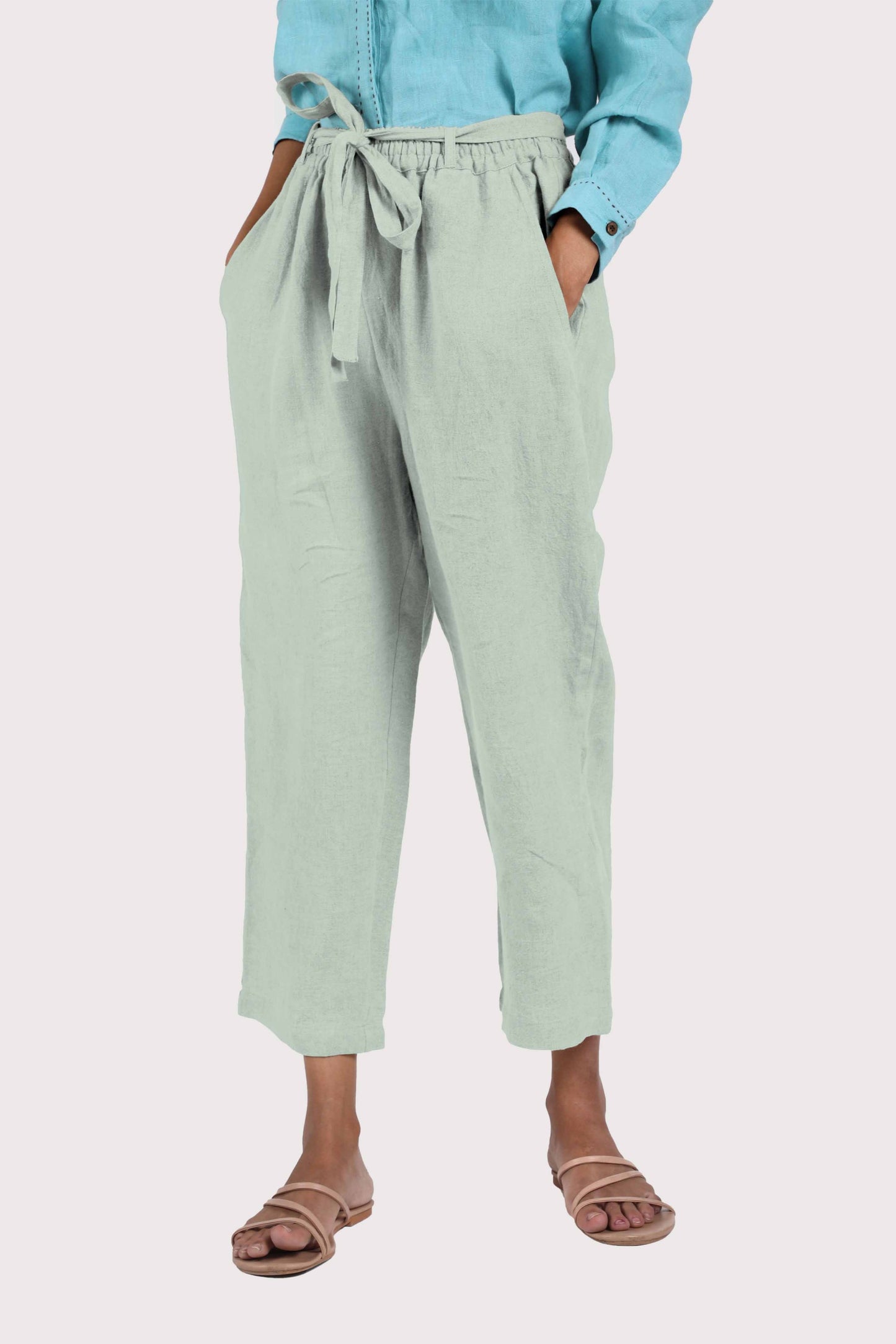 Linen Fleur Pant