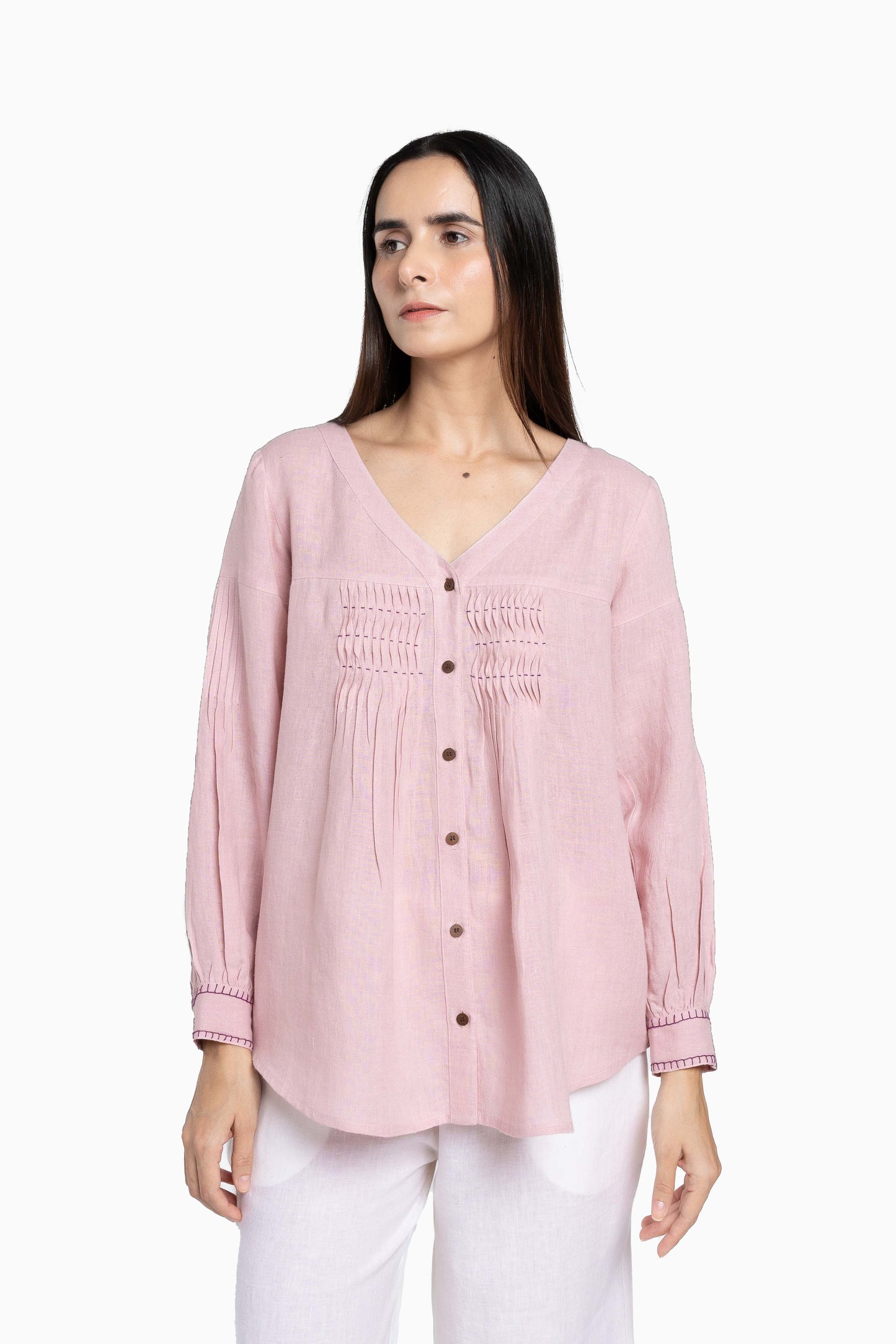 Linen Caprice Top