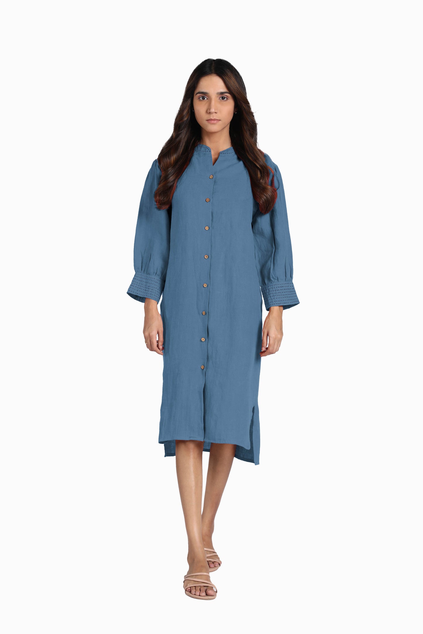 Linen Oasis Shirt Dress