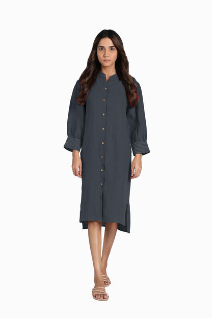 Linen Oasis Shirt Dress