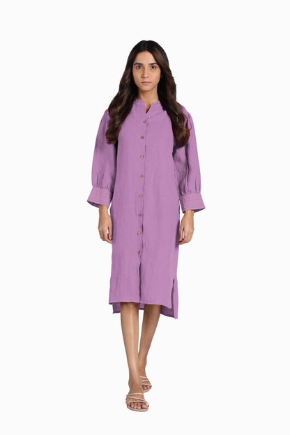 Linen Oasis Shirt Dress