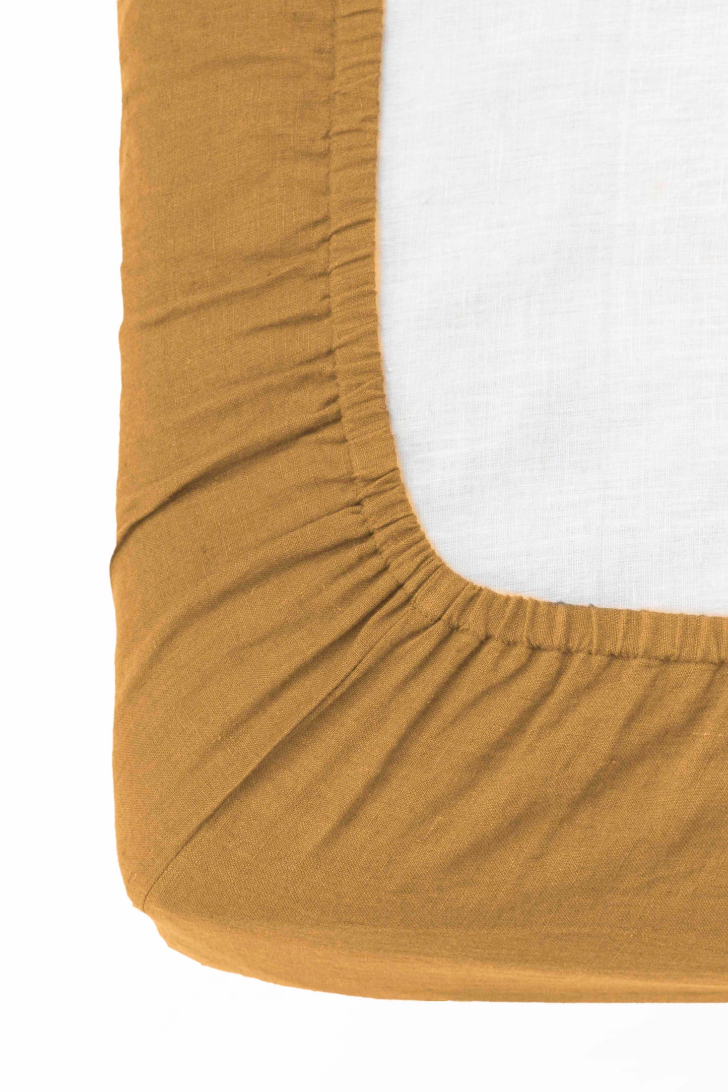 Linen Slumber Solid Fitted Sheet