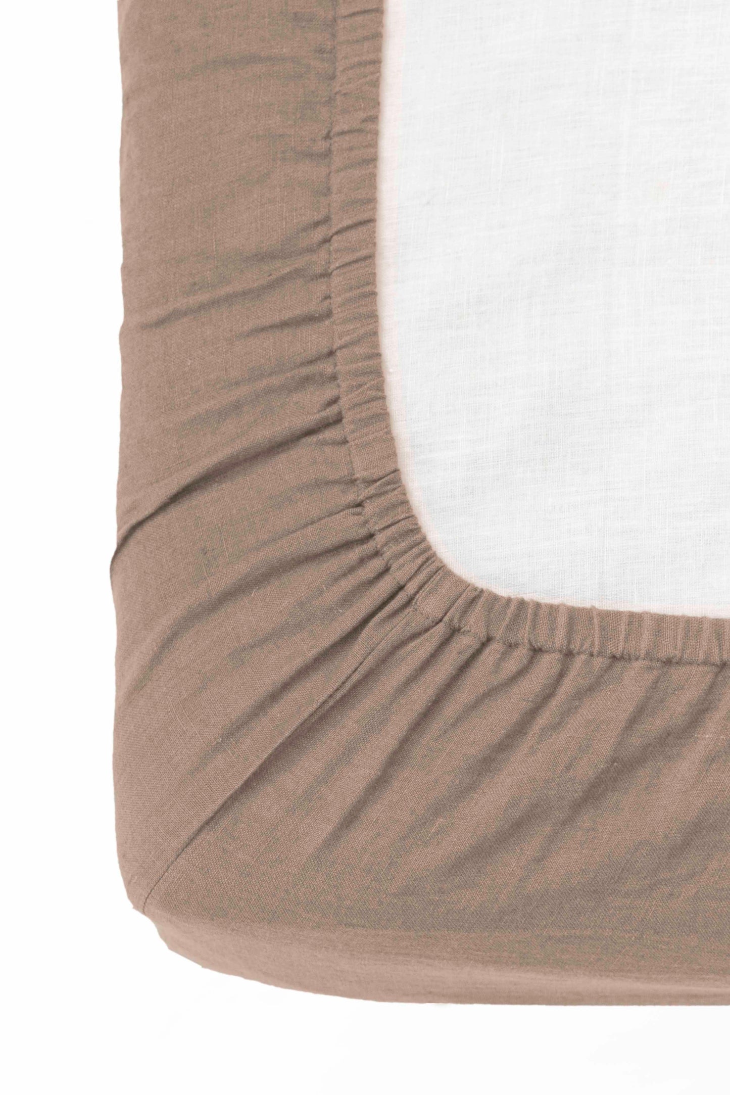 Linen Slumber Solid Fitted Sheet