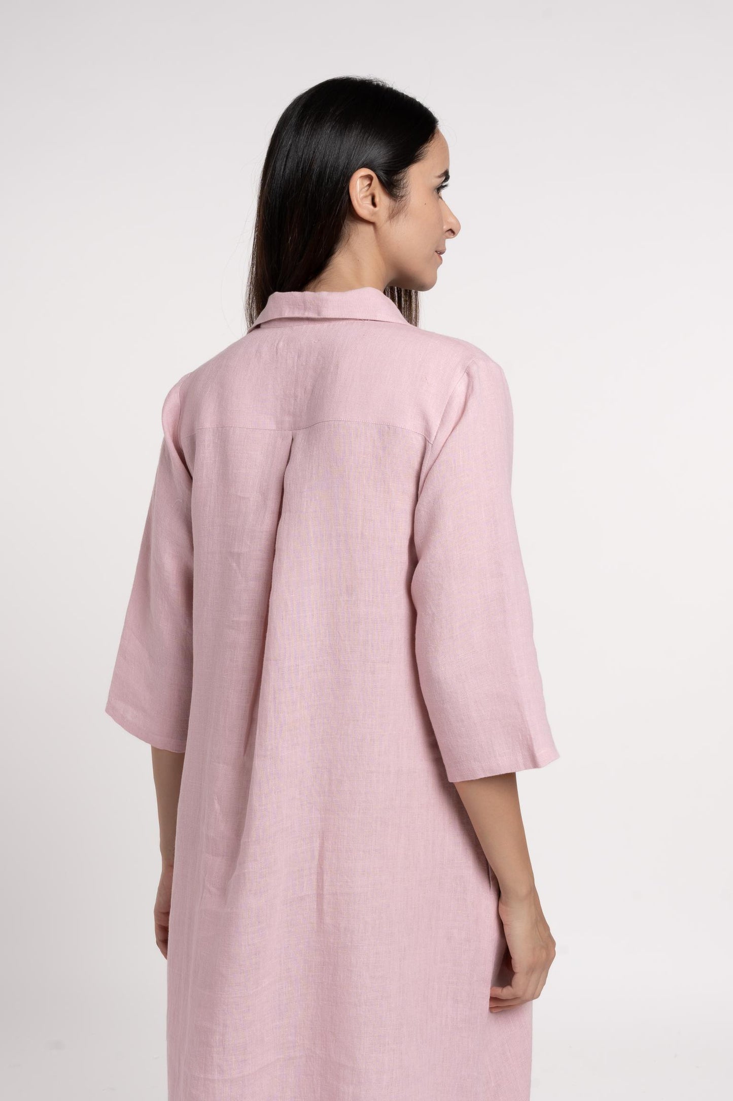 Linen Kira Shirt Dress