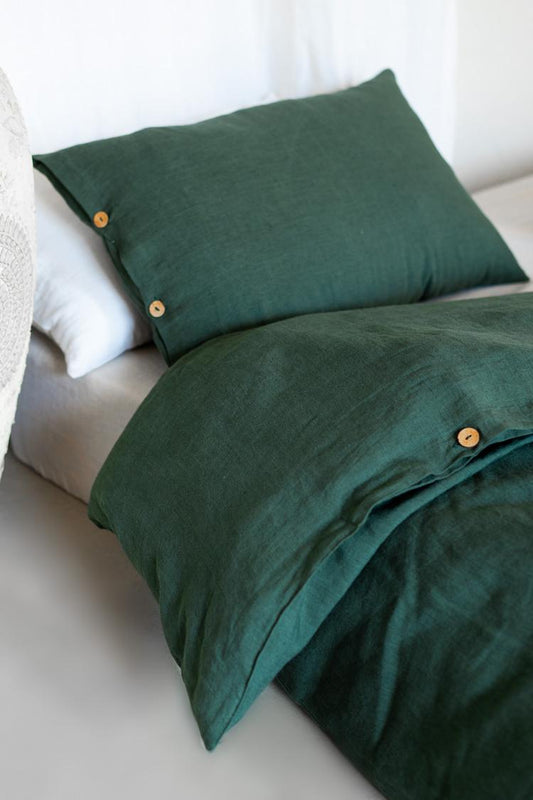 Linen Slumber Solid Duvet Cover