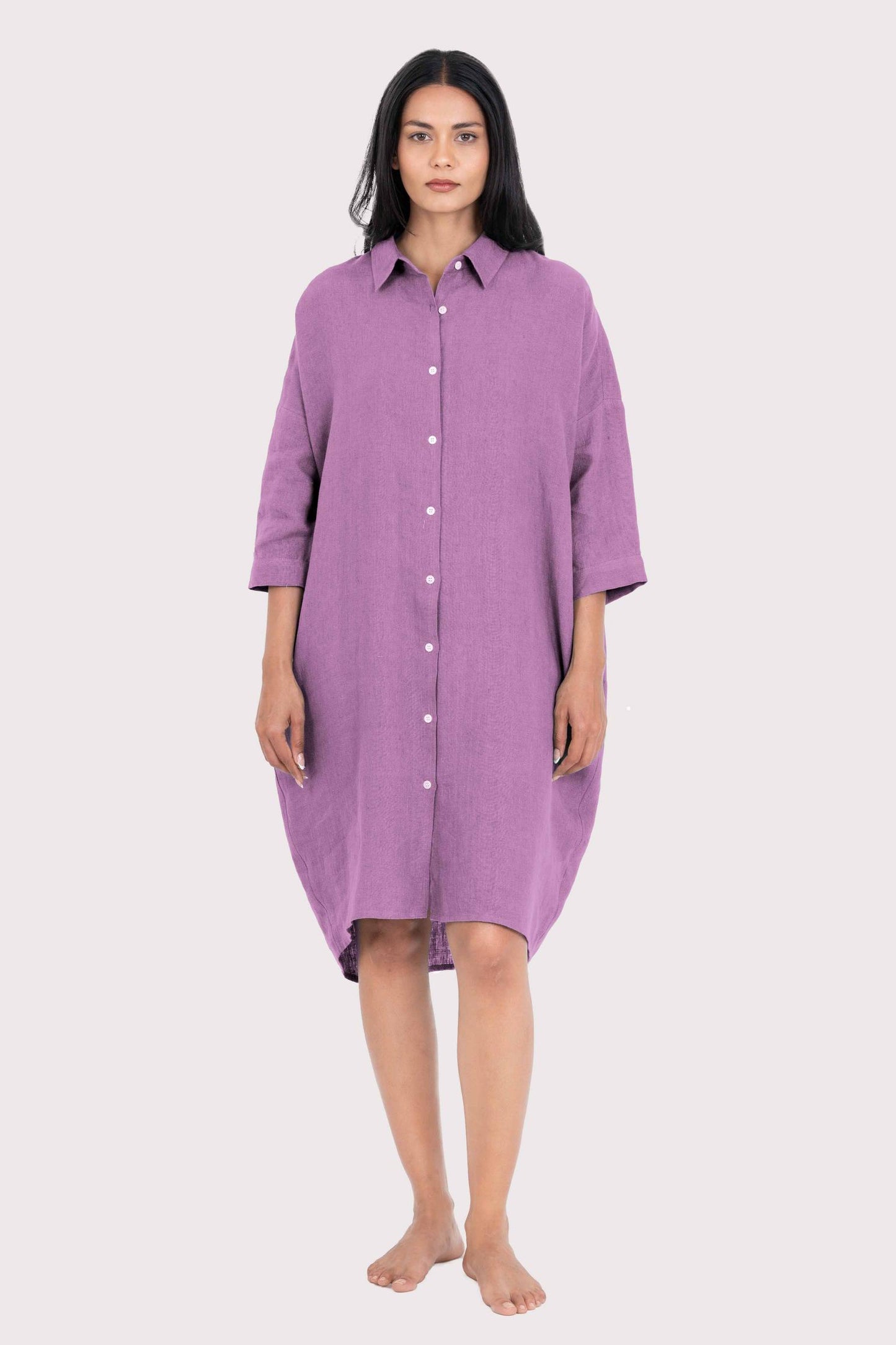 Linen Ferro Shirt Dress