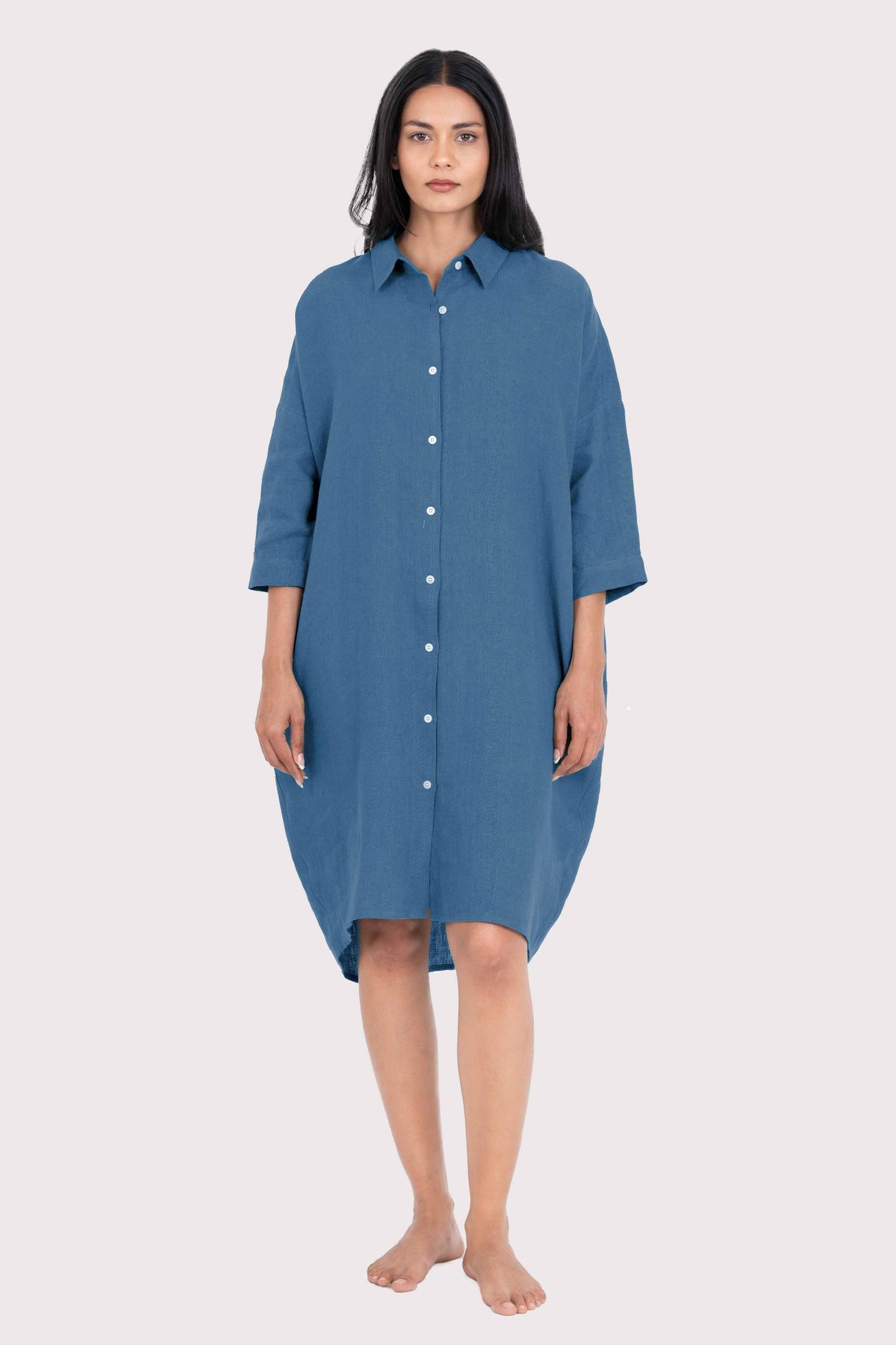 Linen Ferro Shirt Dress