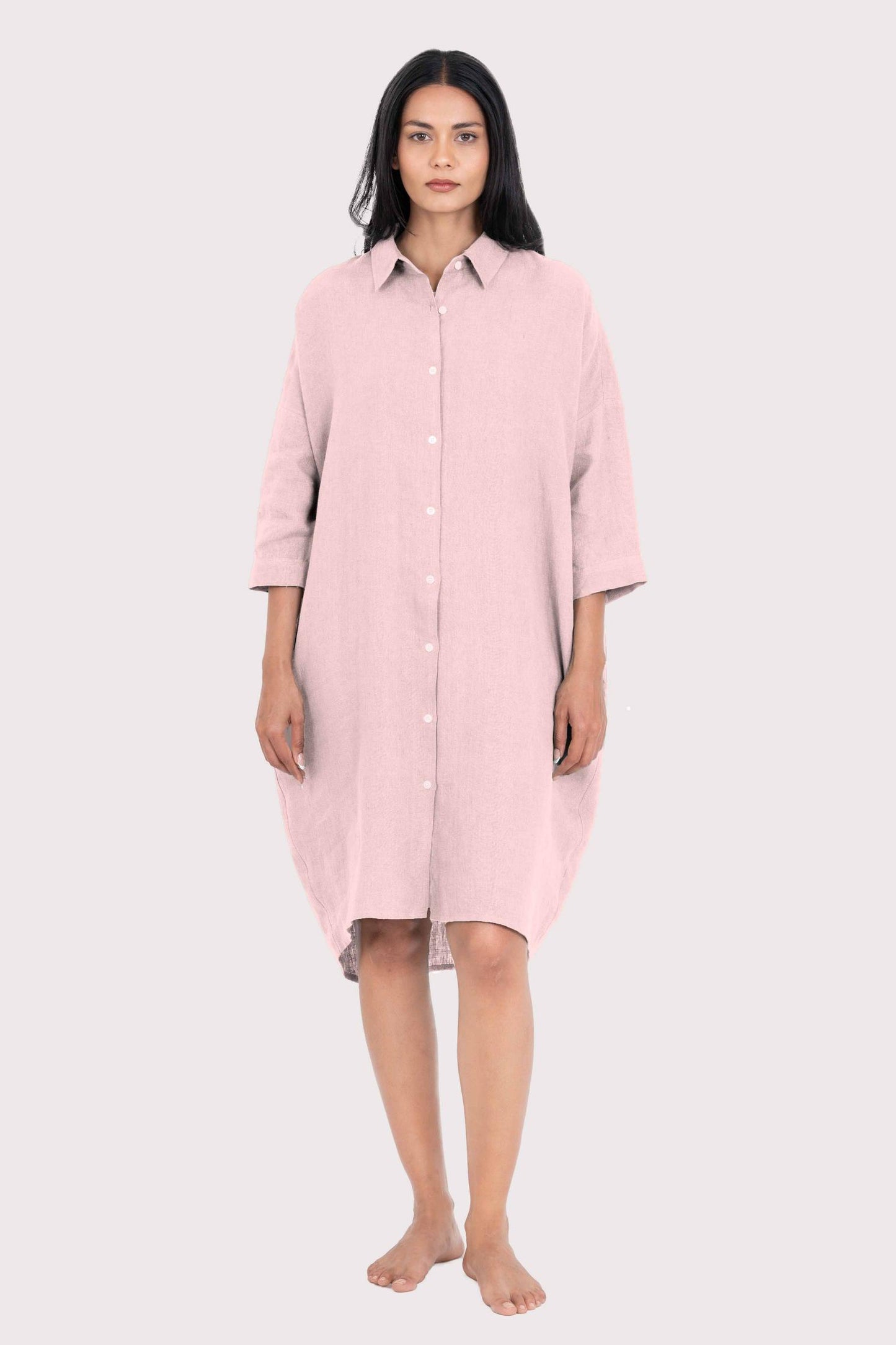 Linen Ferro Shirt Dress