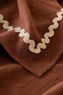 Linen Natural Lace Tablecloth