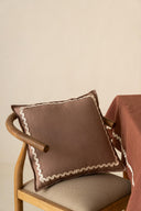 Linen Natural Lace Cushion Cover