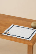 Linen Blue Lace Placemat