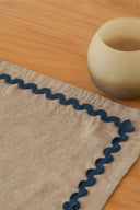Linen Blue Lace Placemat
