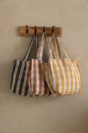 Linen Clara Tote Bag