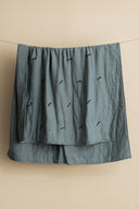 Linen Hand Tucked Quilt