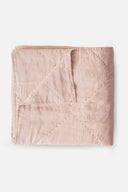 Linen Monotone Hand Quilted Quilt
