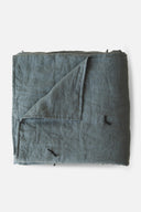 Linen Hand Tucked Quilt