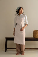 Linen Tie Knot Apron