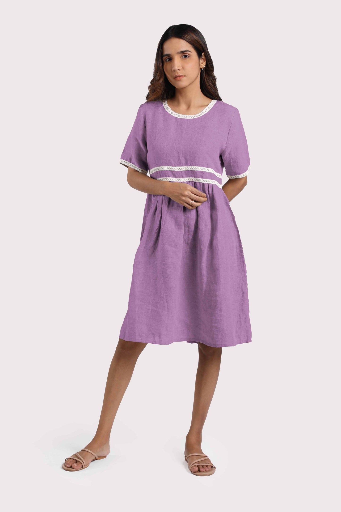 Linen Alchemy Midi Dress