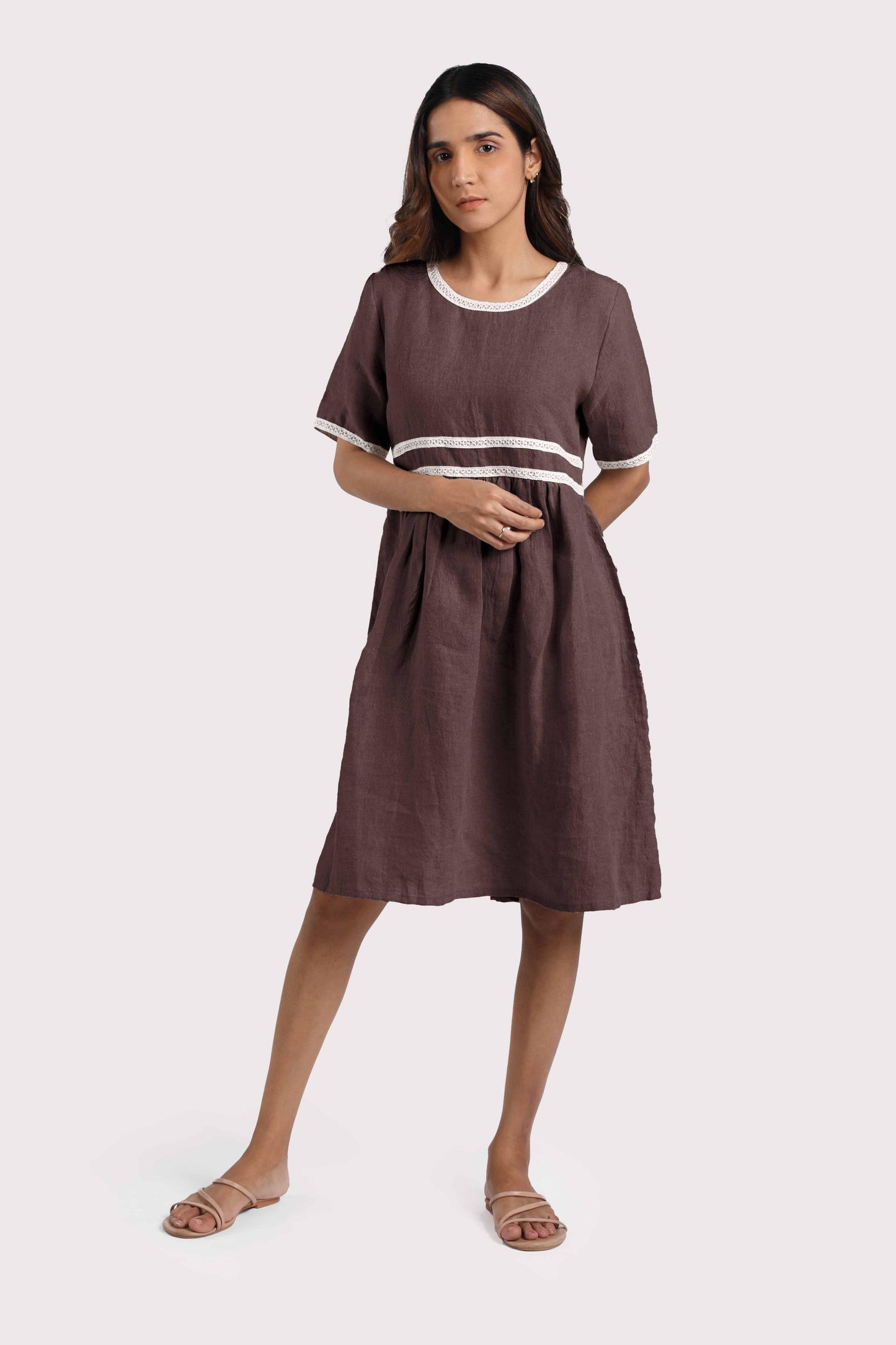 Linen Alchemy Midi Dress