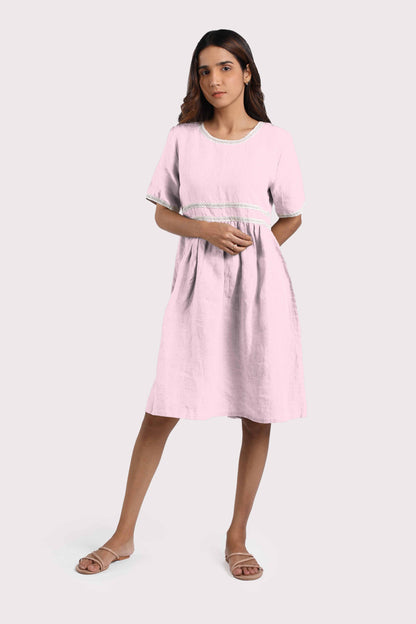 Linen Alchemy Midi Dress