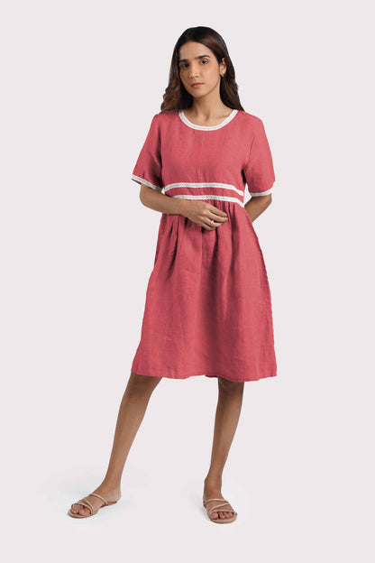 Linen Alchemy Midi Dress