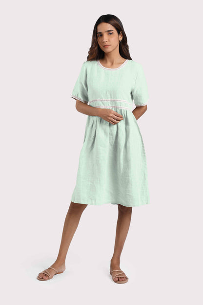 Linen Alchemy Midi Dress