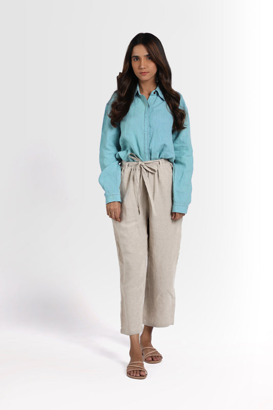 Linen Fleur Pant