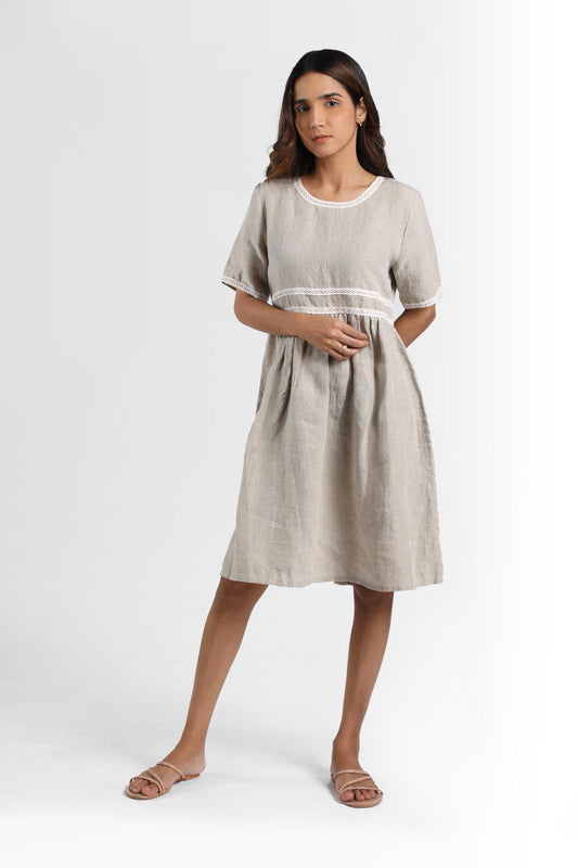 Linen Alchemy Midi Dress