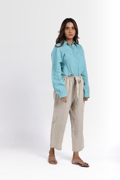 Linen Fleur Pant