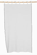 Linen Black Needled Curtain